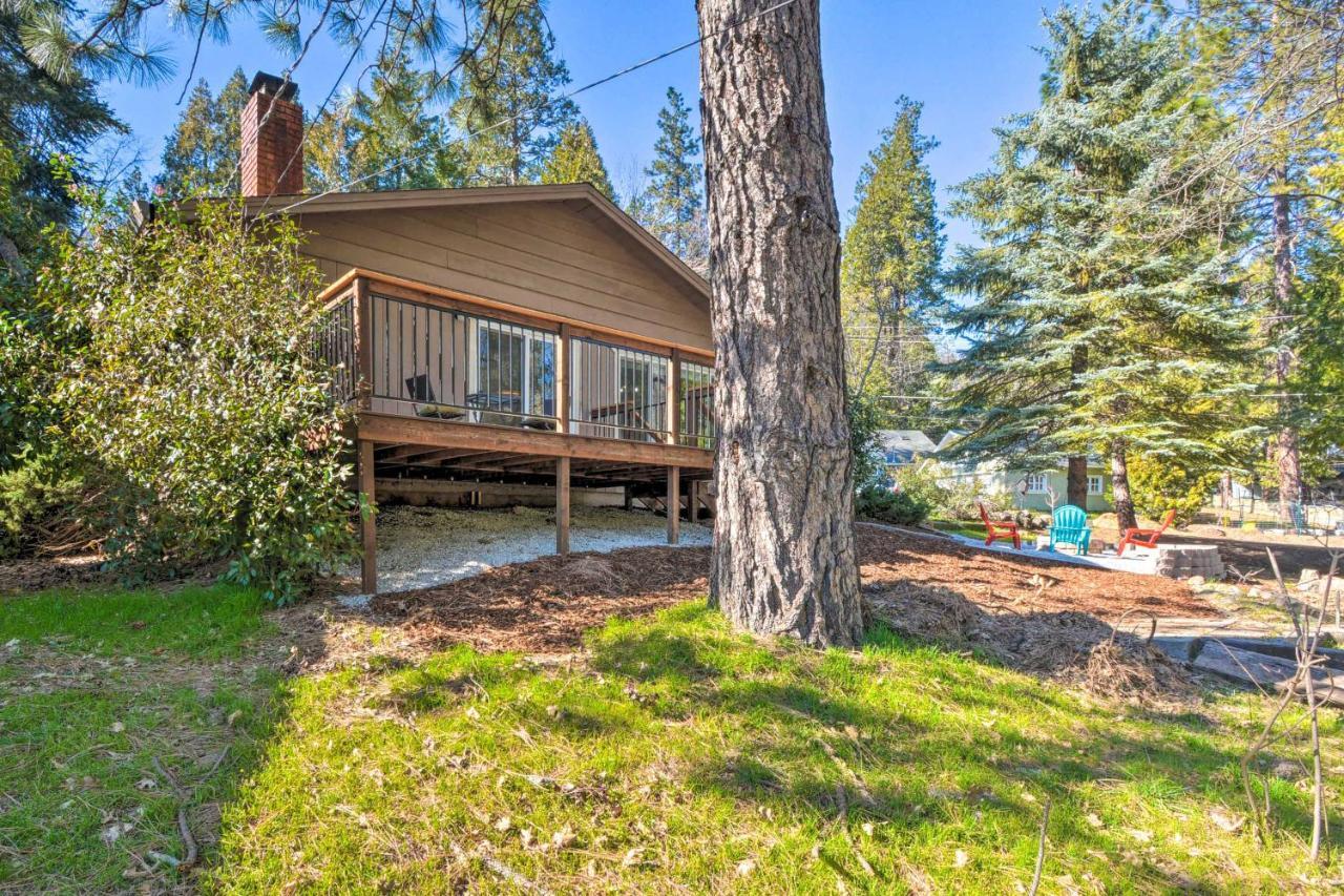 Sherwood Forest Cabin With Deck And Fire Pit! Twain Harte Exterior photo
