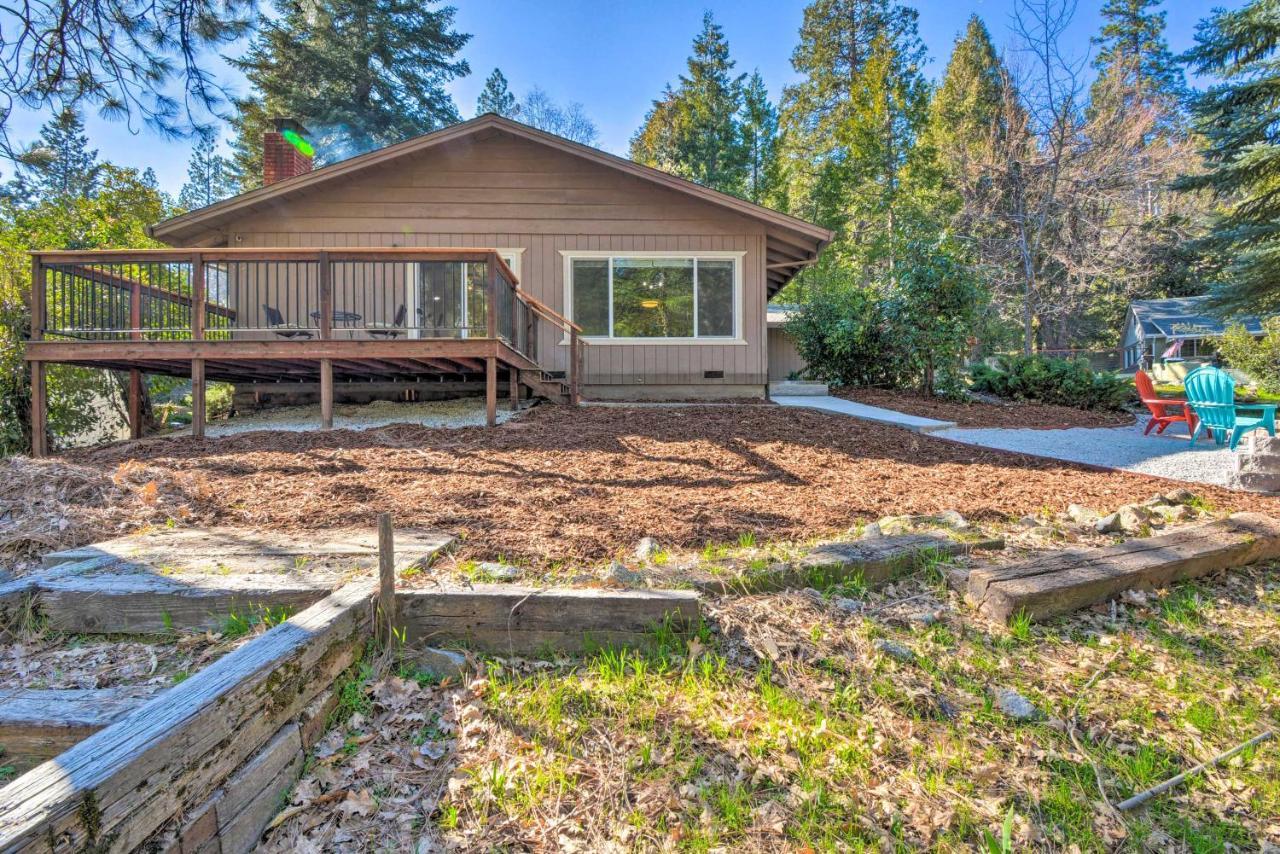 Sherwood Forest Cabin With Deck And Fire Pit! Twain Harte Exterior photo